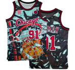 Chicago Bulls Dennis Rodman basketbal shirt, Sport en Fitness, Basketbal, Ophalen of Verzenden, Kleding