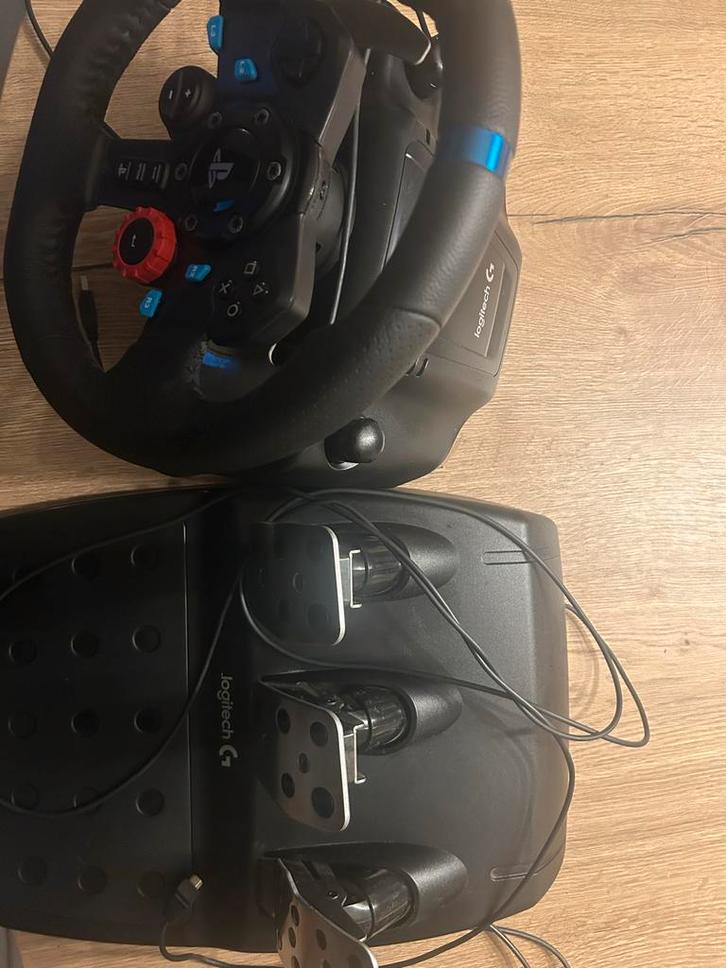 Logitech G29 Racestuur - Force Feedback, Spelcomputers en Games, Spelcomputers | Overige, Zo goed als nieuw, Ophalen