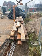 Vuren balken - diverse afmetingen, Doe-het-zelf en Verbouw, Hout en Planken, Gebruikt, 200 tot 250 cm, 50 mm of meer, Balk