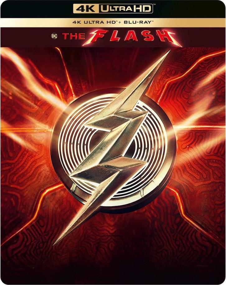 The Flash (4K BLU RAY STEELBOOK, NL Versie & Ondertiteling!), Cd's en Dvd's, Blu-ray, Nieuw in verpakking, Science Fiction en Fantasy