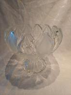 Kristallen fruitschaal op voet, Ophalen of Verzenden