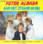 peter albada - aan het strand in rio ( piraat / 1987), 7 inch, Single, Ophalen of Verzenden, Zo goed als nieuw