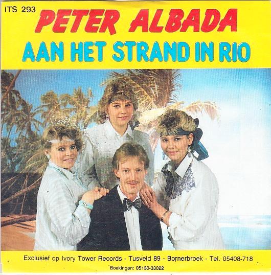 peter albada - aan het strand in rio ( piraat / 1987), Cd's en Dvd's, Vinyl Singles, Zo goed als nieuw, Single, Nederlandstalig