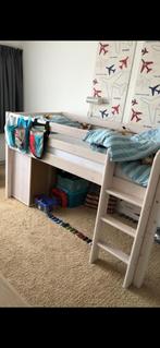Flexa Classic Hoogslaper 90x200 + Accessoires, Ophalen, Gebruikt, 90 cm, Eenpersoons