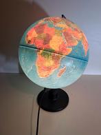 Scanglobe Wereldbol Lamp - 30 cm, Huis en Inrichting, Woonaccessoires | Wereldbollen, Ophalen of Verzenden, Verlicht, Gebruikt