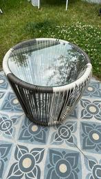 Tuintafeltje, Ophalen, Zo goed als nieuw, Rechthoekig, Glas