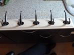 IKEA wandkapstok wit 5 haken, Wandkapstok, Ophalen of Verzenden, Zo goed als nieuw, Minder dan 100 cm