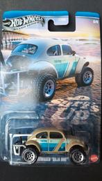 Volkswagen VW Baja Bug Hotwheels Surf Up Silver Pol, Hobby en Vrije tijd, Modelauto's | Overige schalen, Ophalen of Verzenden