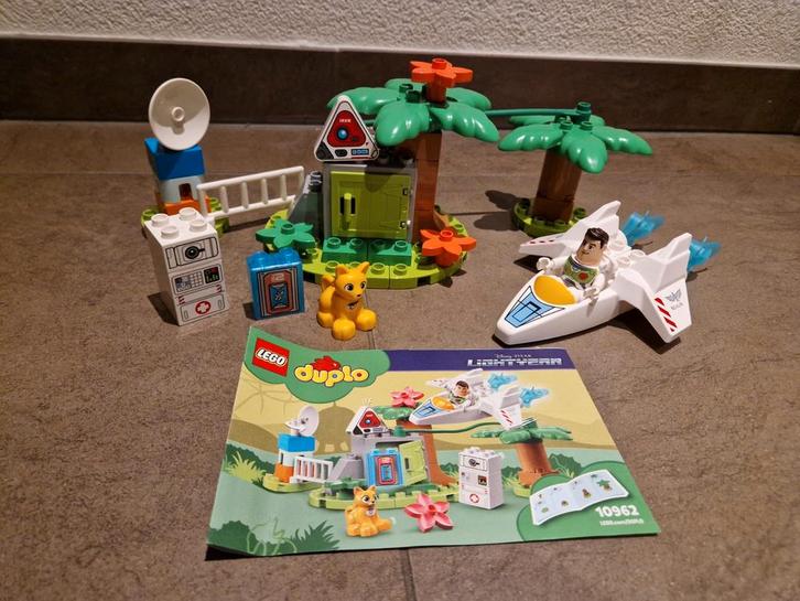 LEGO DUPLO #10962 Buzz Lightyear planeetmissie, Kinderen en Baby's, Speelgoed | Duplo en Lego, Zo goed als nieuw, Duplo, Complete set