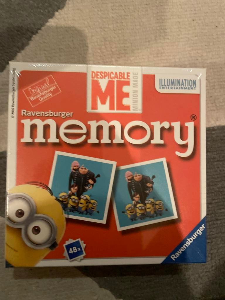 Minnions memory, Vijf spelers of meer, Ophalen of Verzenden, Nieuw