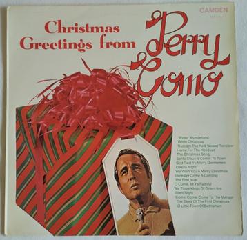 LP Perry Como - Christmas Greetings From Perry Como 1972  beschikbaar voor biedingen
