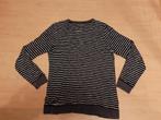 Trui blauw met witte strepen WE maat L, Ophalen of Verzenden, Gedragen, Blauw, WE