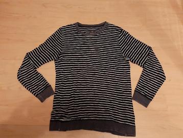 Trui blauw met witte strepen WE maat L beschikbaar voor biedingen