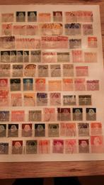 +/- 85 PERFINS NEDERLAND GESTEMPELD, Postzegels en Munten, Postzegels | Volle albums en Verzamelingen, Ophalen of Verzenden, Nederland