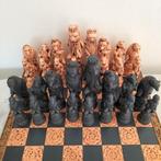 Handgemaakt schaakspel, Mourne Studios, Noord Ierland, Hobby en Vrije tijd, Gezelschapsspellen | Bordspellen, Ophalen of Verzenden
