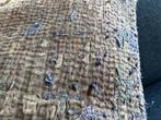Dipdii Textiles kussen zijde en katoen katha fair trade, Ophalen of Verzenden, Zo goed als nieuw, Overige kleuren, Vierkant
