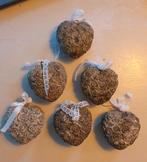 6 stenen kerstballen hart vorm Braxton, Diversen, Kerst, Ophalen of Verzenden