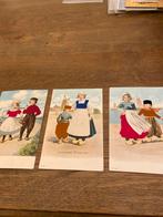 Oude Ansichtkaarten - Kostuums Flamands zijde relief, Verzamelen, Ansichtkaarten | Buitenland, Ophalen of Verzenden, Voor 1920