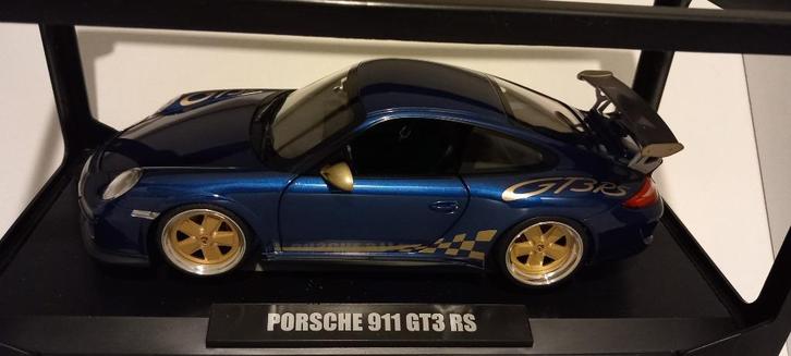 1/18 Porsche 911 997 GT3 RS 3.8 2010 Tuning Norev, Hobby en Vrije tijd, Modelauto's | 1:18, Zo goed als nieuw, Auto, Norev, Ophalen of Verzenden