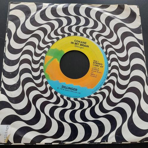 45 rpm Dillinger - Cokane In My Brain (1976), Cd's en Dvd's, Vinyl Singles, Single, Pop, 7 inch, Ophalen of Verzenden
