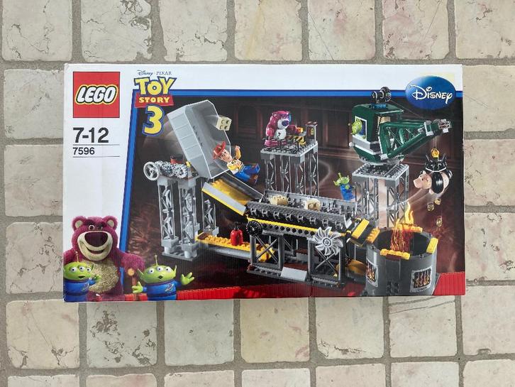Lego toy story 3 7596 in doos afvalpers ontsnapping set!, Kinderen en Baby's, Speelgoed | Duplo en Lego, Zo goed als nieuw, Lego