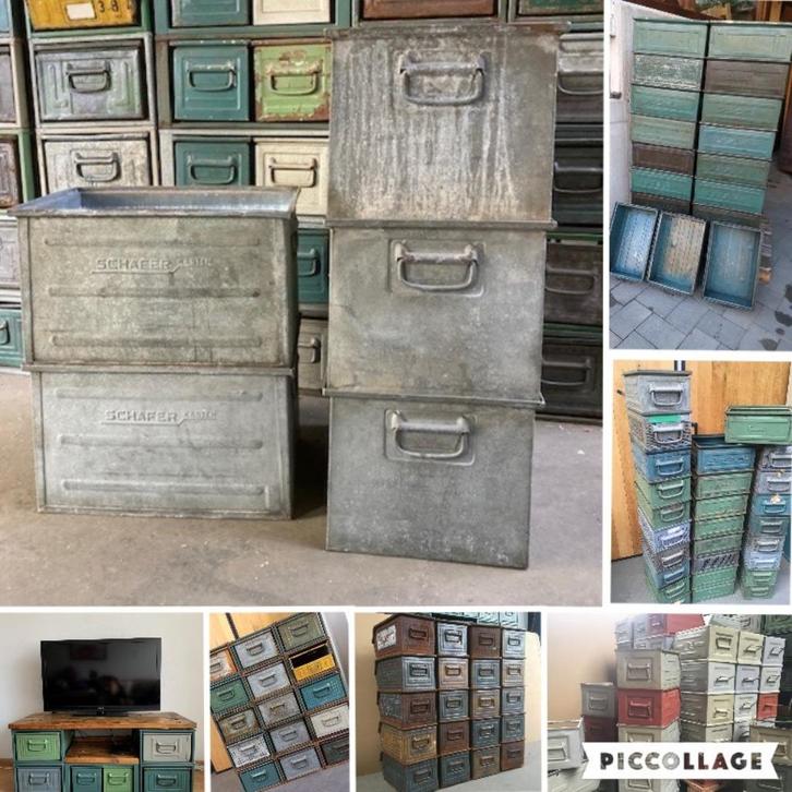 Bakken Haardhoutbak Plantenbak Kisten Kratten Stapelbak SALE, Huis en Inrichting, Woonaccessoires | Kisten, Nieuw, Minder dan 50 cm