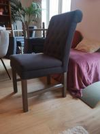 6 Landelijke eetkamerstoelen, Huis en Inrichting, Stoelen, Ophalen, Gebruikt, Blauw, Landelijk