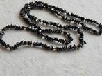 Hematiet natuurstenen ketting, Sieraden, Tassen en Uiterlijk, Kettingen, Ophalen of Verzenden, Zo goed als nieuw, Steen of Mineraal