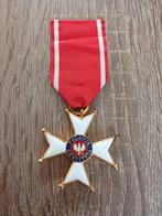 Poolse medaille Polonia Restituta 1944, Verzamelen, Ophalen of Verzenden, Landmacht, Overige gebieden, Lintje, Medaille of Wings