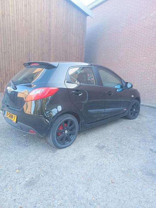 Mazda 2 1.3 Bifuel 62KW 5DRS 2011 Zwart, Auto's, Mazda, Particulier, LPG, A, Hatchback, Handgeschakeld, Origineel Nederlands, Zwart