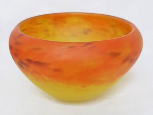 Schneider coupe bijoux art deco., Antiek en Kunst, Antiek | Glas en Kristal, Ophalen of Verzenden