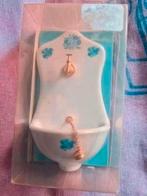 mini mundus miniaturen wasbekken delfts blauw wastafel, Ophalen of Verzenden, Nieuw, Poppenhuis