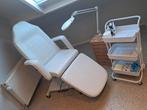 Pedicure/ schoonheidsspecialist stoel en lamp, Ophalen, Massagestoel of Kussen
