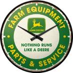 John Deere parts and service reclame klok wandklok decoratie