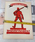 Vintage Antieke Poster Hongarije Hungary origineel Testver!, Ophalen of Verzenden