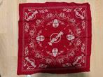 Rode bandana / hoofddoek / sjaaltje Hard Rock Café, Ophalen of Verzenden, Zo goed als nieuw, Maat 38/40 (M), Sjaal