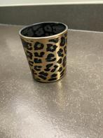 PTMD cheetah windlichtje, Huis en Inrichting, Overige materialen, Ophalen of Verzenden, Zo goed als nieuw, Zwart