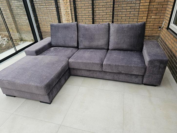 3 zits hoekbank van Seats and Sofas., Huis en Inrichting, Banken | Sofa's en Chaises Longues, Zo goed als nieuw, Driepersoons