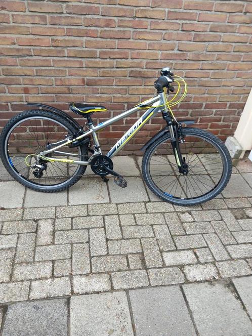 24" Merida Maths Crossfiets., Fietsen en Brommers, Fietsen | Crossfietsen en BMX, Gebruikt, 24 inch of meer, Aluminium, V-brakes
