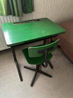 Vintage schooltafeltje met stoel van Marko, Kinderen en Baby's, Kinderkamer | Tafels en Stoelen, Ophalen, Zo goed als nieuw, Stoel(en)