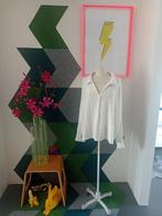 Prachtig tuniek/blouse maat 48 zgan, Kleding | Dames, Blouses en Tunieken, Ophalen, Zeeman, Wit, Maat 46/48 (XL) of groter