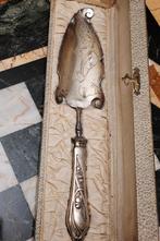 Art Nouveau grote zilveren taart schelp, Antiek en Kunst, Ophalen of Verzenden, Zilver