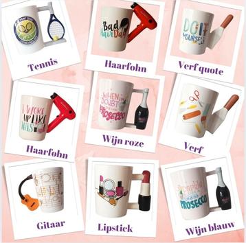 3D Handvat Mokken - Unieke Koffie/Thee Bekers beschikbaar voor biedingen