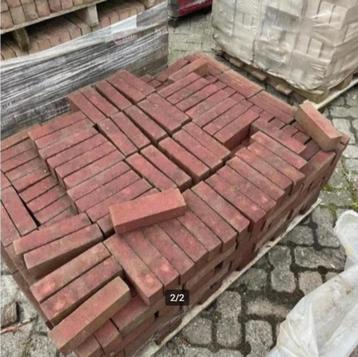 (geb15) 5m² gebakken waalformaat rood, 6cm dik beschikbaar voor biedingen