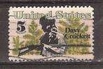 USA, Davy Crockett, 1967., Verzenden, Gestempeld, Noord-Amerika