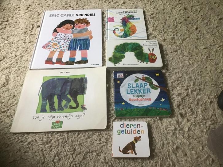 Eric Carle Boeken Collectie - Baby & Peuter opbr giro555, Boeken, Kinderboeken | Baby's en Peuters, Gelezen, 1 tot 2 jaar, Ophalen of Verzenden