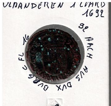 Vlaanderen 1 liard 1692  beschikbaar voor biedingen