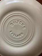 Bilton England 10 gebaksbordjes zgan vintage retro, Ophalen, Zo goed als nieuw, Overige stijlen, Bord(en)