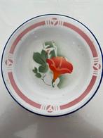 Vintage Chinees Emaille Bordje met Bloemmotief, Ophalen of Verzenden, Nieuw