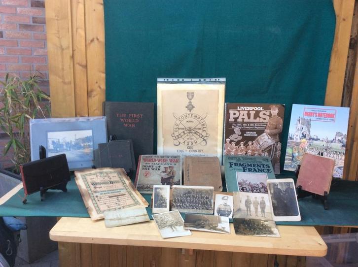 BRITISH DOCUMENTEN WW1, Verzamelen, Militaria | Algemeen, Landmacht, Boek of Tijdschrift, Engeland, Ophalen of Verzenden